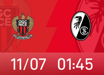 Xem trước Europa League: Nice thua 13 trận liên tiếp ở châu Âu, phong độ thi đấu gần đây của Freiburg ổn định