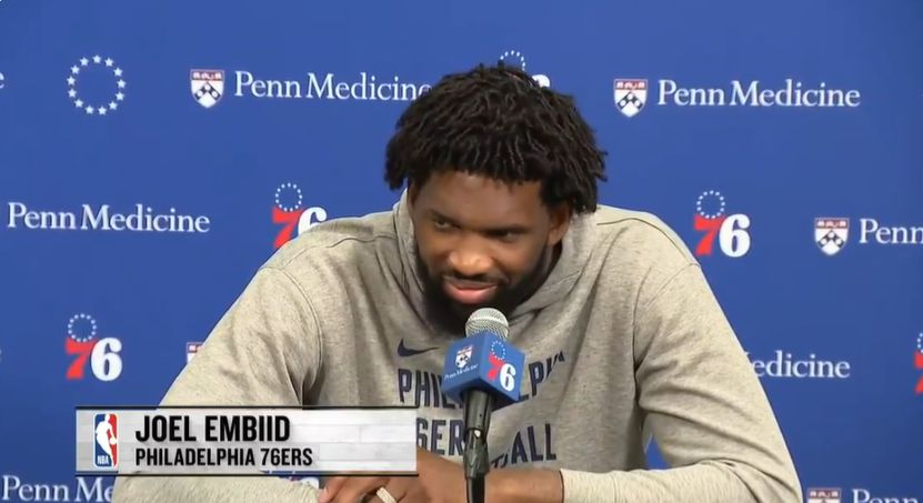 Embiid trả lời rằng đội sẽ tốt hơn khi không có anh ấy mùa này: Điều quan trọng là thi đấu với các đội mạnh và vòng loại trực tiếp