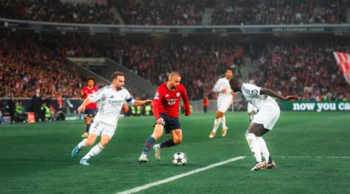 Lille đấu với Real Madrid